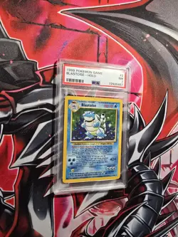 Pokemon Blastoise 002/102 Base Set Holo PSA 7 - Image 3