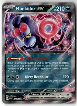 Munkidori ex ⭐ 037/064 Holo Double Rare Shrouded Fable 2024 Pokemon NM - Image 1