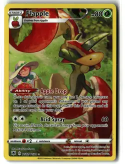 Flapple ⭐ TG02/TG30 Holo Astral Radiance Trainer Gallery Pokemon NM - Image 1