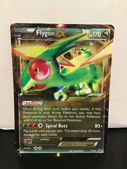 Flygon EX XY61 Holo Pokemon Black Star Promo - Image 1