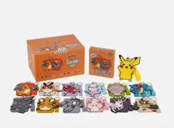 Pokemon TCG S-Chinese 3 In 1 Eevee Charizard Gengar Card Display Frame Gift Box - Image 4