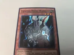YUGIOH - FIENDISH RHINO WARRIOR - OP02-EN005 - SUPER RARE - UNLIMITED - TCG YGO - Image 3