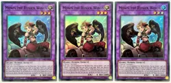 3 x TAMA-EN038 Munin the Runick Fangs - Super Rare 1st Ed Near Mint YuGiOh Cards - Image 1