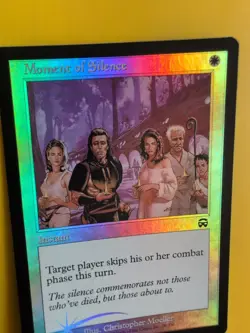 Moment of Silence Instant Mercadian Masques. FOIL. Magic the Gathering Card. - Image 3