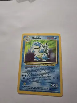 Blastoise Base Set Holo Rare Card 002/102 - Image 1