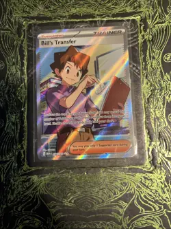 Pokemon Card TCG - Bill's Transfer 194/165 Ultra Rare Full Art Trainer SV 151 NM - Image 1