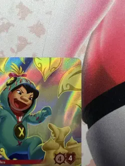 Disney Lorcana Lilo Causing an Uproar Holo Card 217/204 Enchanted Reign of Jafar - Image 4