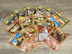 Blaine’s Lot of 14 Pokemon Card Game Japanese 1998 Old Back Vintage 0702 02 - Image 1