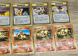 Blaine’s Lot of 14 Pokemon Card Game Japanese 1998 Old Back Vintage 0702 02 - Image 4