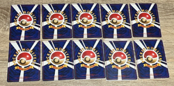 Blaine’s Lot of 14 Pokemon Card Game Japanese 1998 Old Back Vintage 0702 02 - Image 5