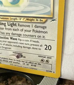 LIGHT DRAGONAIR 22/105 Neo Destiny 1st EDITION rare Pokemon TCG card NM+ CLEAN! - Image 5