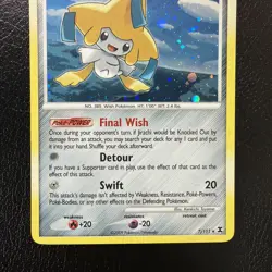 Pokemon Cards - Jirachi 7/111 - Rising Rivals - Holo LP - Image 3