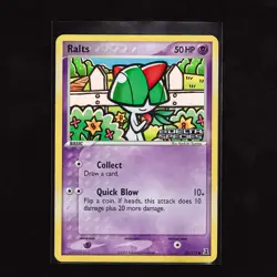 Ralts 81/113 EX Delta Species Reverse Holo Stamped Pokemon Card TCG - LP - Image 1