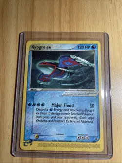 Pokemon Kyogre ex 001 Nintendo Promo Basic 120 HP Holo English Card - Image 1