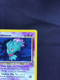 Pokemon Cards: Wizards Black Star Promo: Misdreavus 39 - Image 3