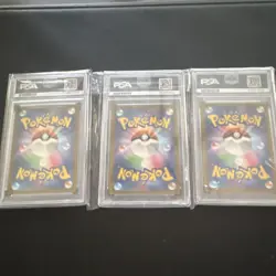 Pokemon Meowscarada ex SV1a SV4a PSA Graded Lot of 3 Foil EX SR Japanese Cards - Image 2