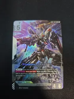 Freedom Gundam GD01-065 LR - Gundam TCG Card Game - Image 1