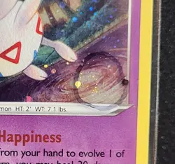 Pokemon - Togetic Holo - SWSH276 - Black Star Promo Card Light SWIRL Near Mint - Image 2