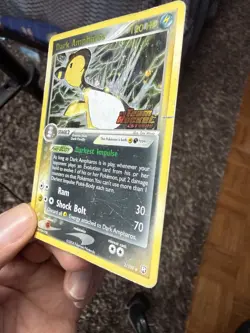 Dark Ampharos 🖤⚡2/109 Ex Team Rocket Returns Reverse Holo Rare Pokemon Card - Image 2