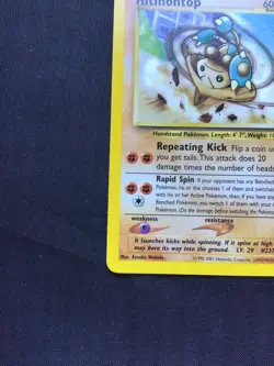 Pokemon Cards: Wizards Black Star Promo: Hitmontop 37 - Image 5
