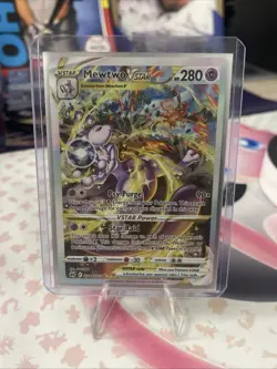 Mewtwo VSTAR Crown Zenith: Galarian Gallery Ultra Rare Card #GG44/GG70 NM - Image 1