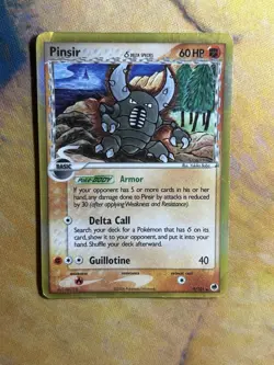 Pinsir 9/101 Delta Species Ex Dragon Frontiers Holo Rare Pokemon Card PL - Image 2