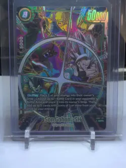 Son Gohan SH FB07-121 Super Alternate Art Wish For Shenron Dragon Ball Card Engl - Image 2