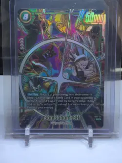 Son Gohan SH FB07-121 Super Alternate Art Wish For Shenron Dragon Ball Card Engl - Image 3
