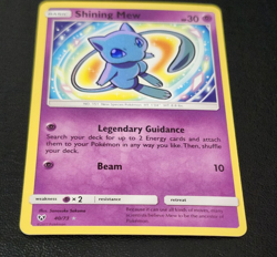 Pokemon TCG Shining Mew Holo Rare Card 40/73 Shining Legends NM-MINT - Image 3