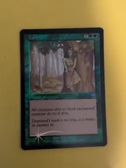 Lure. Enchant Creature Mercadian Masques. FOIL. Magic the Gathering Card. - Image 1