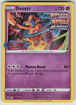 Deoxys - (Prerelease) Promo SWSH: Sword & Shield Promo Cards SWSH170 LP - Image 1