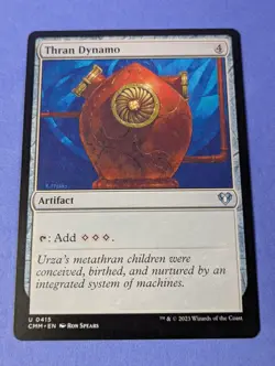 MTG Magic: Commander Masters: Thran Dynamo #0415 Uncommon - NM - Image 1