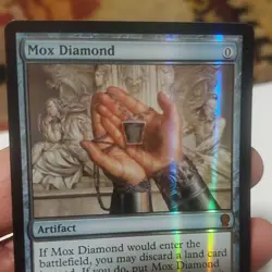 Magic: The Gathering Mox Diamond 2010 x3 Artifact Foil/Regular English - Image 1