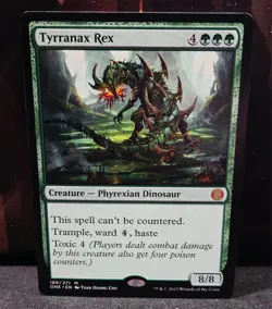 magic the gathering - Tyrranax Rex - Creature - Phyrexian Dinosaur - Mythic - Image 1