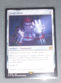 Genji Glove MTG Final Fantasy 0258 Rare Magic the Gathering - Image 1
