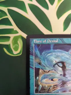 Magic The Gathering Flare Of Denial Retro Frame Modern Horizons 3 Rare NM 2024 - Image 2