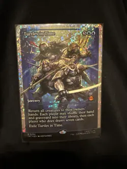 Turtles in Time (Showcase) (Fracture Foil) Teenage Mutant Ninja Turtles Foil - Image 1