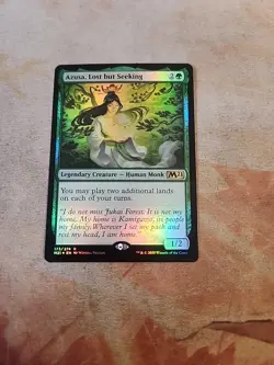 Azusa, Lost But Seeking Foil Core Set 2021 MTG LP - Image 1