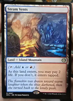 MTG - Steam Vents - ECL 0267 - NM - Image 1