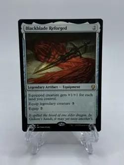 Blackblade Reforged - Dominaria - MTG - Rare - Magic The Gathering - Image 1