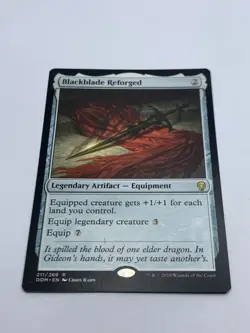 Blackblade Reforged - Dominaria - MTG - Rare - Magic The Gathering - Image 2