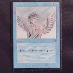 Magic: The Gathering Acid Rain Sorcery 1994 Blue 3U Wizards English Nene Thomas - Image 1