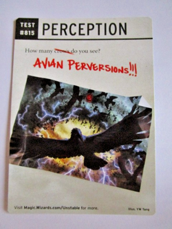 MTG Storm Crow Holo Token Unstable Light Play!! - Image 2