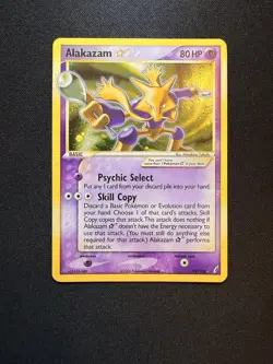 Pokemon TCG Alakazam Gold Star ~ EX Crystal Guardians ~ NM/NM - Image 1
