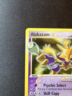 Pokemon TCG Alakazam Gold Star ~ EX Crystal Guardians ~ NM/NM - Image 3