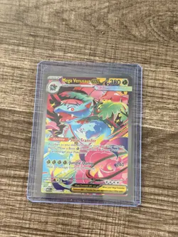Pokemon Mega Venusaur ex 177/132 Me01: Mega Evolution Fresh Pull - Image 1