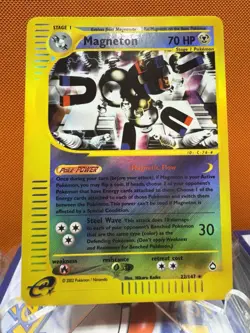 Pokemon - Magneton - Aquapolis - Holo Reverse - 22/147 - English - Near Mint - Image 1