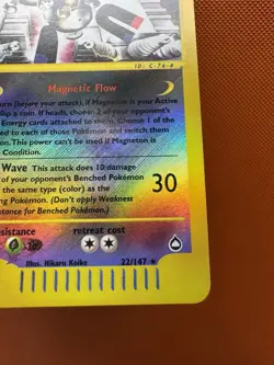 Pokemon - Magneton - Aquapolis - Holo Reverse - 22/147 - English - Near Mint - Image 5