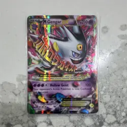 Pokemon M Gengar EX Full Art Holo Promo XY XY166 Card - Image 1