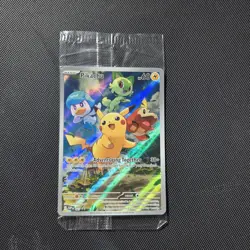 Pokemon Card - Pikachu SVP Black Star Promos SVP027 Holo Promo Sealed - Image 1
